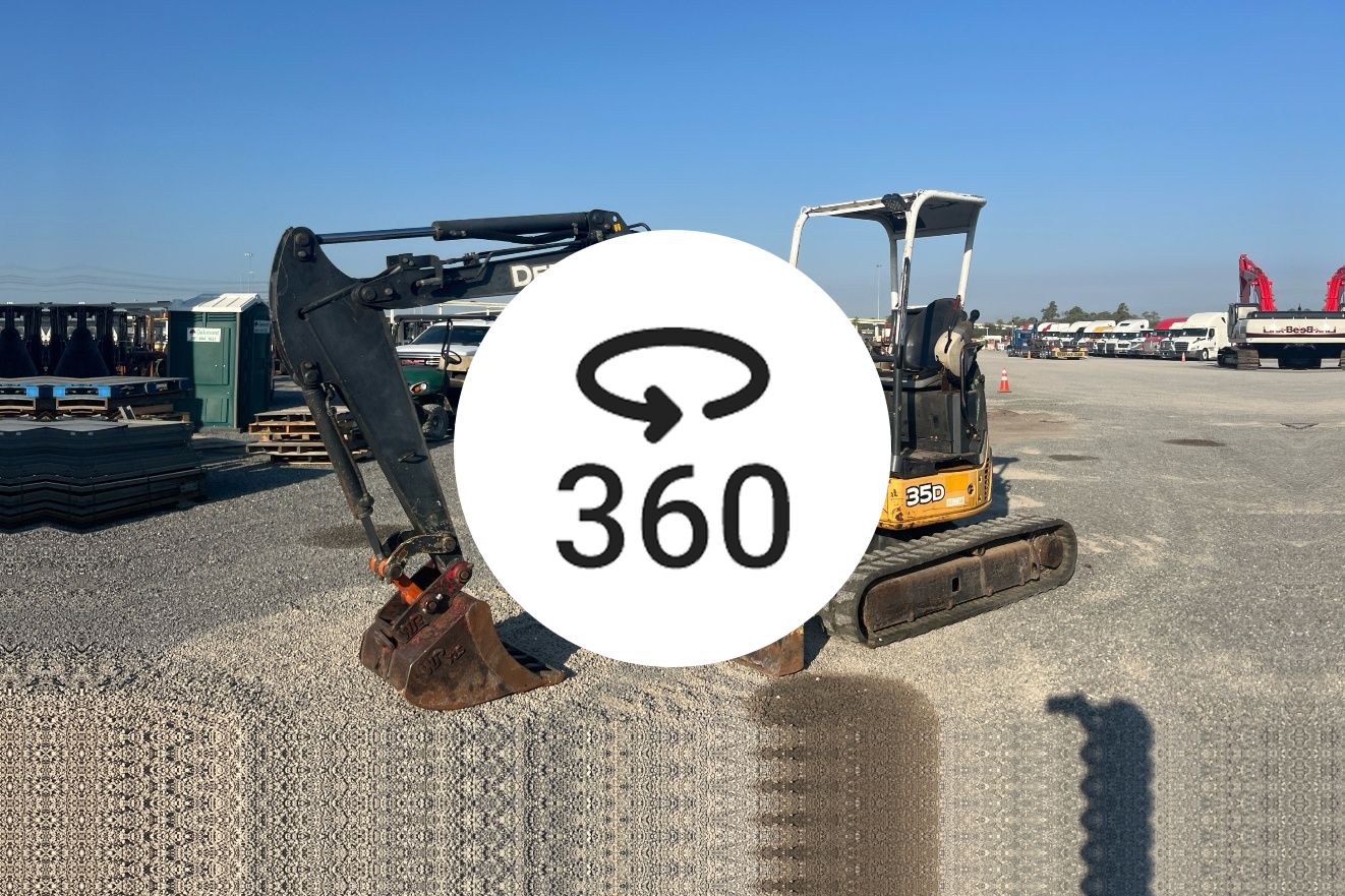 2013 John Deere 35D Mini Excavator in Humble, Texas, United States ...